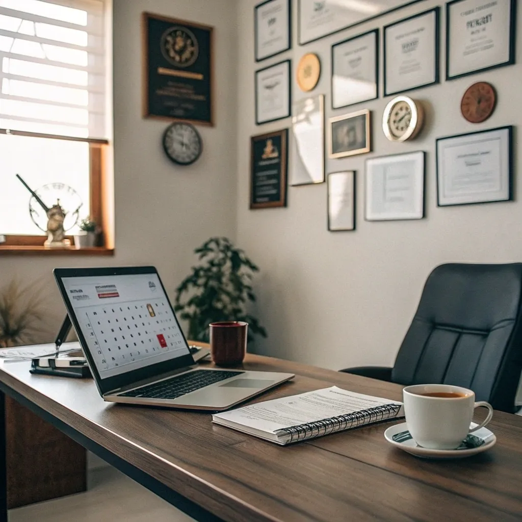 Professional contact background